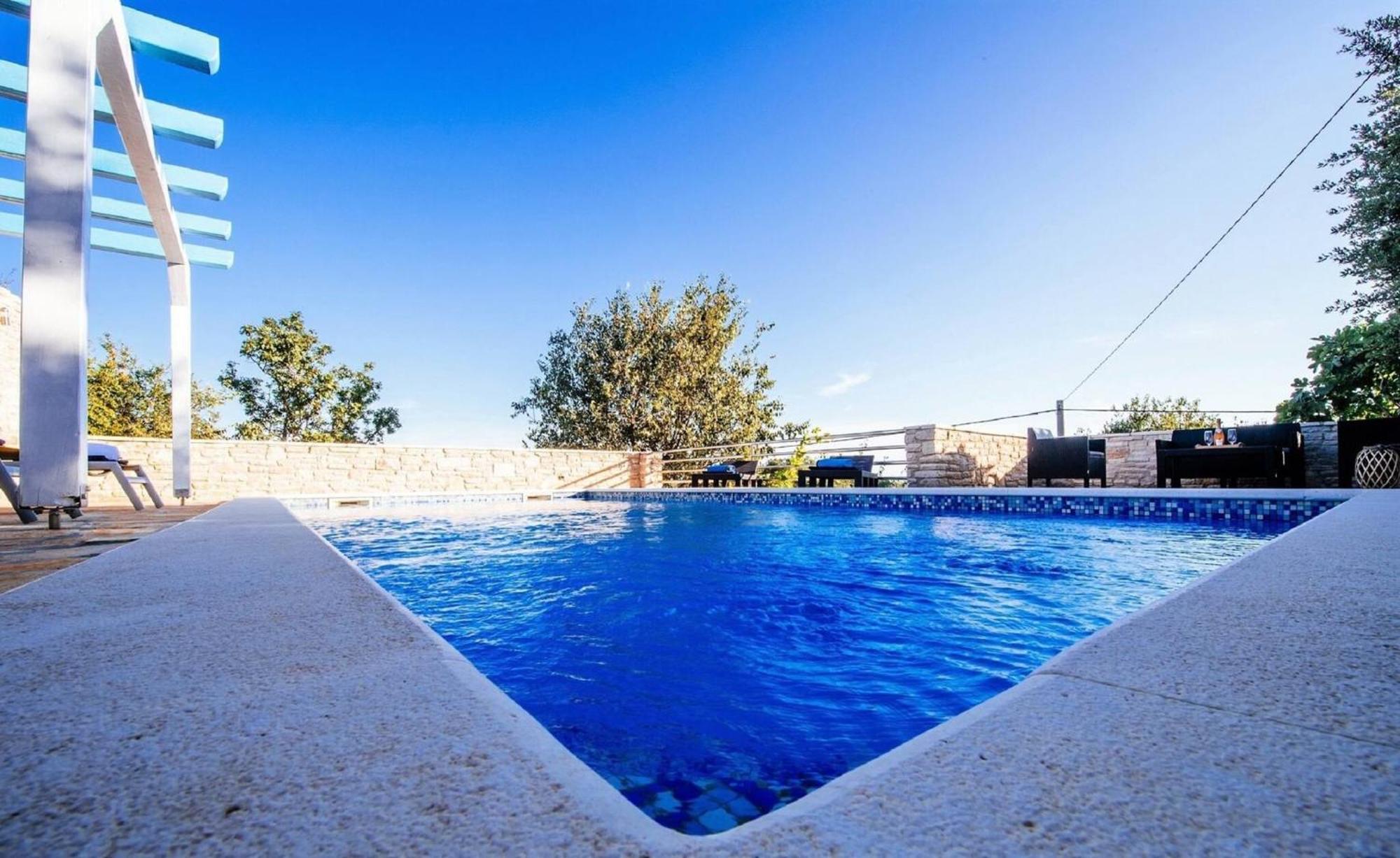 My Dalmatia - Holiday Home Korlat With Private Pool Benkovac Luaran gambar