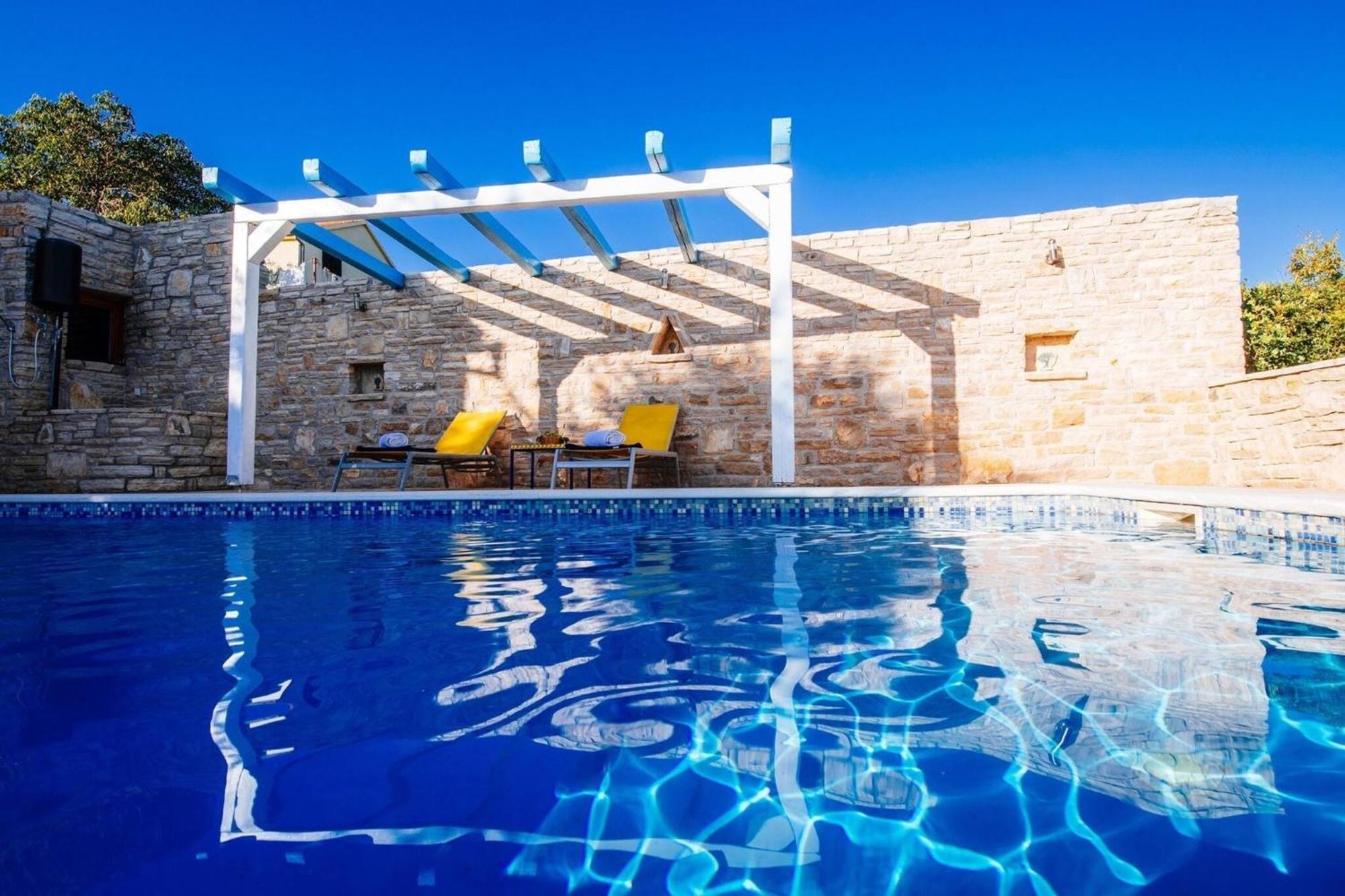 My Dalmatia - Holiday Home Korlat With Private Pool Benkovac Luaran gambar